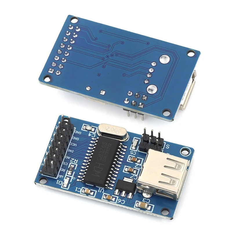 Stlxy 10/5/1Pcs CH376 CH376S U Disk Read Write Module Supports USB Control Transfer 12MHz
