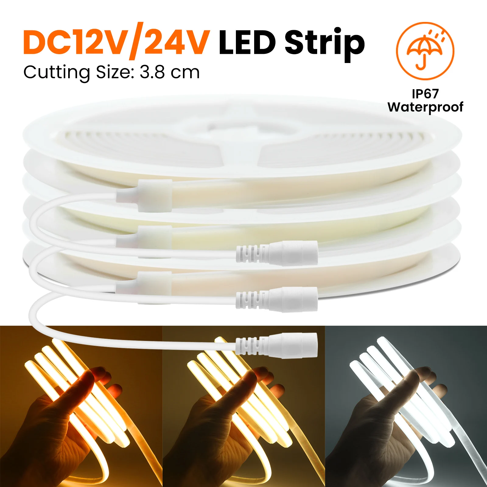 Lampu Strip LED Neon COB Fleks - Decor Lighting Hours ulasan dan harga