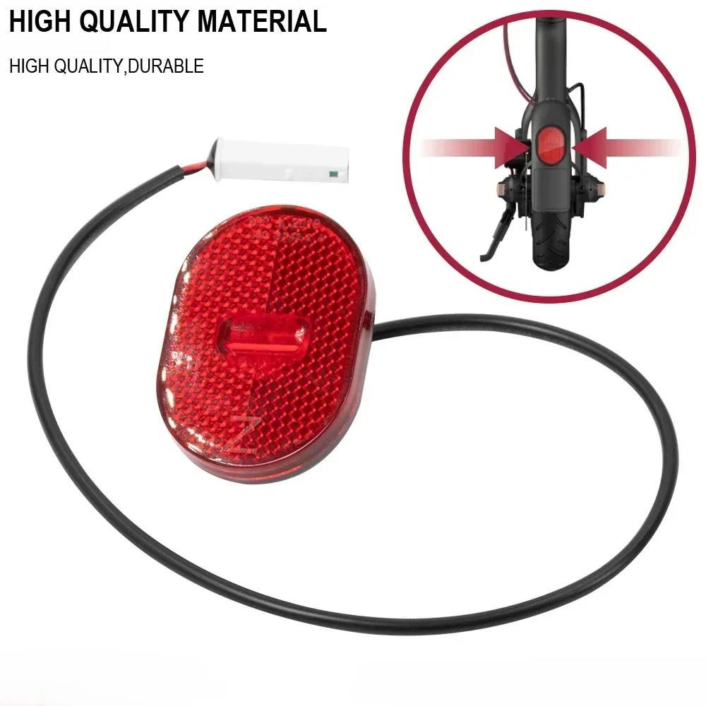 Rear Taillight for Xiaomi 4 Pro Mi4 Electric Scooter Fender Tail Lights Safe Lamp LED Stoplight Mudguard Brake Light Accessories