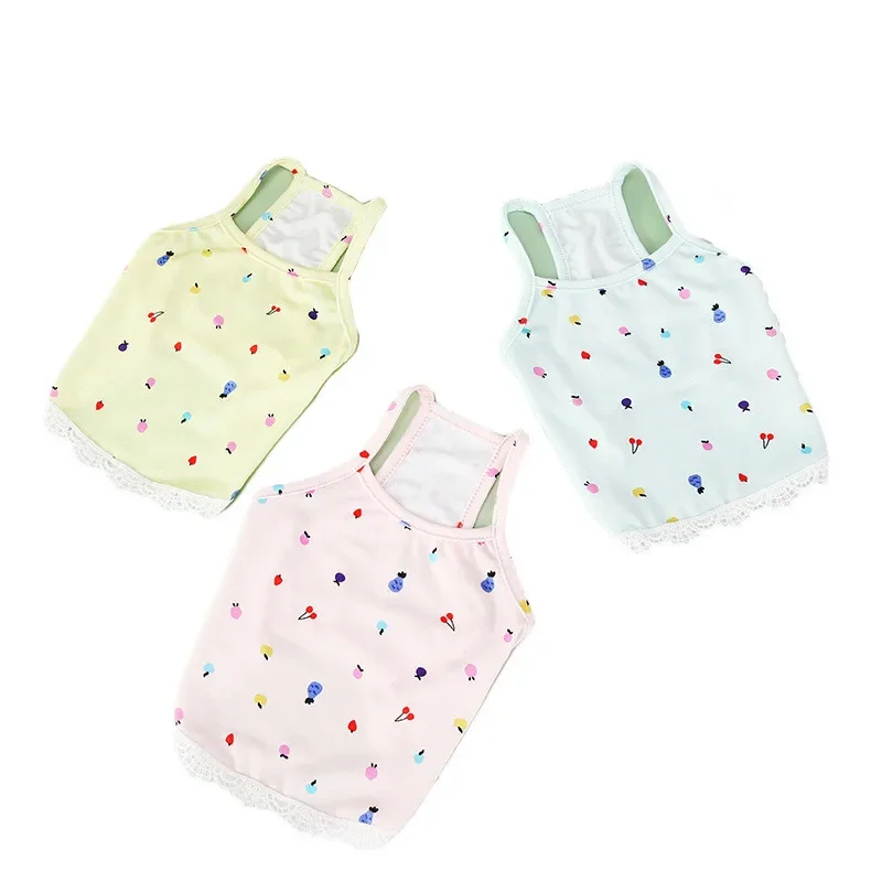 Falda para perro pequeño, vestido de verano para cachorro y gato, ropa maltés, Bichon, Pomerania, Schnauzer, Yorkshire, caniche, Shih, Tzu, chaleco para perro