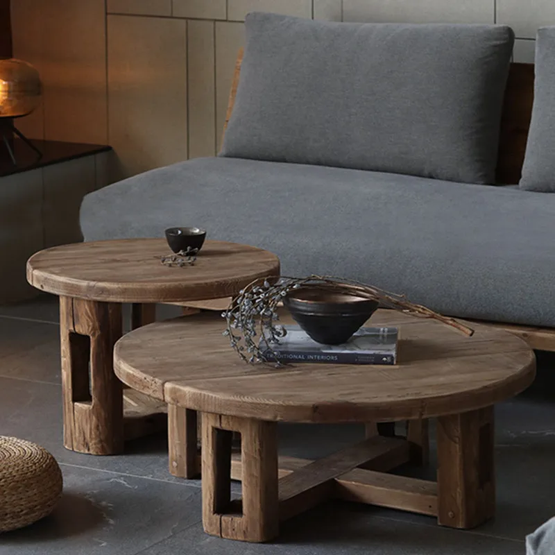 

Modern Luxury Coffee Table Industrial Aesthetic Cheap Unique Moving Coffee Table Writing Center Wood Mesa Auxiliar Furniture