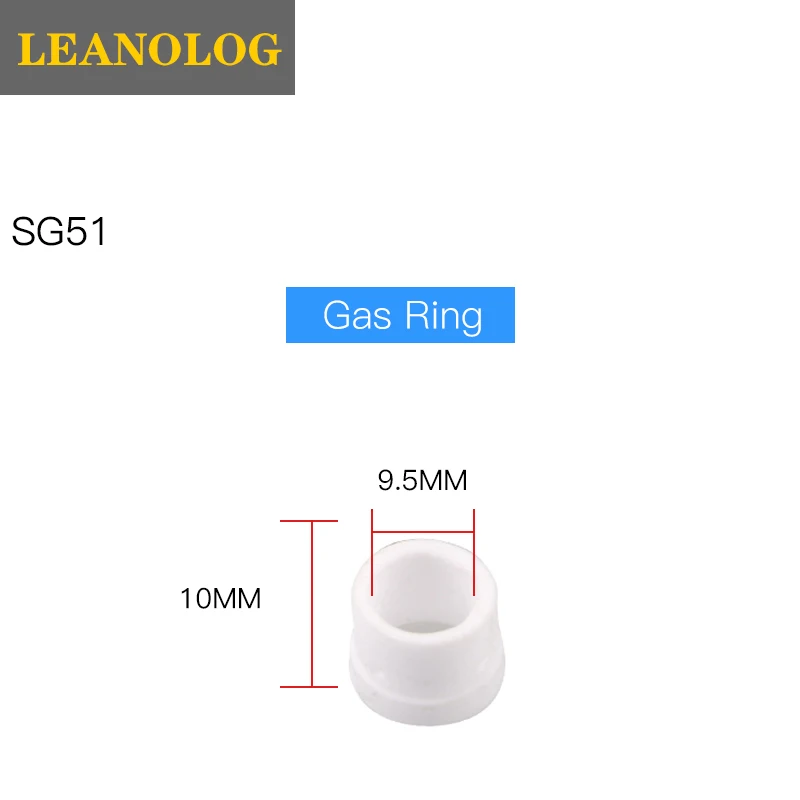 Imagem -03 - Acessórios de Corte Plasma Sg51 Consumíveis Gás Anel para 60a Inversor dc Plasma ar Cortador Sg51 Tocha Corte Arma 30 Peças