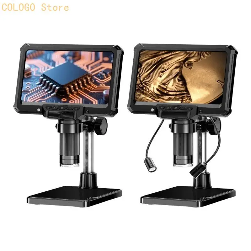 Industrial Digital Microscope 10X 1000X Magnification USB Powered For Electronic D0LD