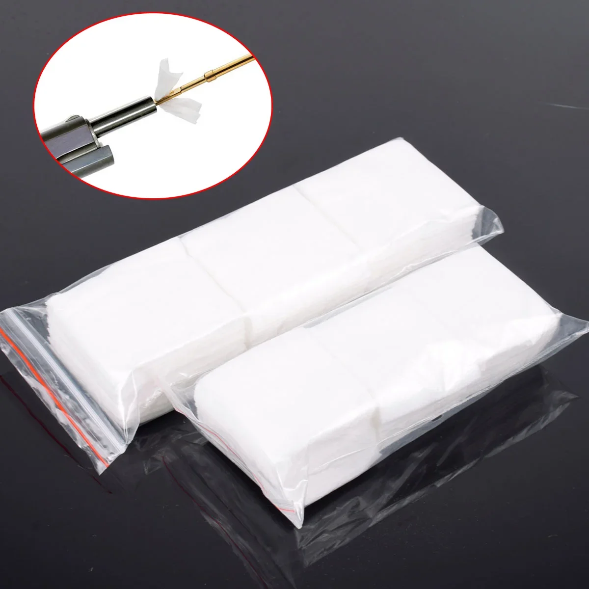 200Pcs Gun Cleaning Patch Rifle Pistol Shotgun Airsoft Gun Cleaning Tool Highly Water Absorption Cotton For Glock AR15 M4 AK47