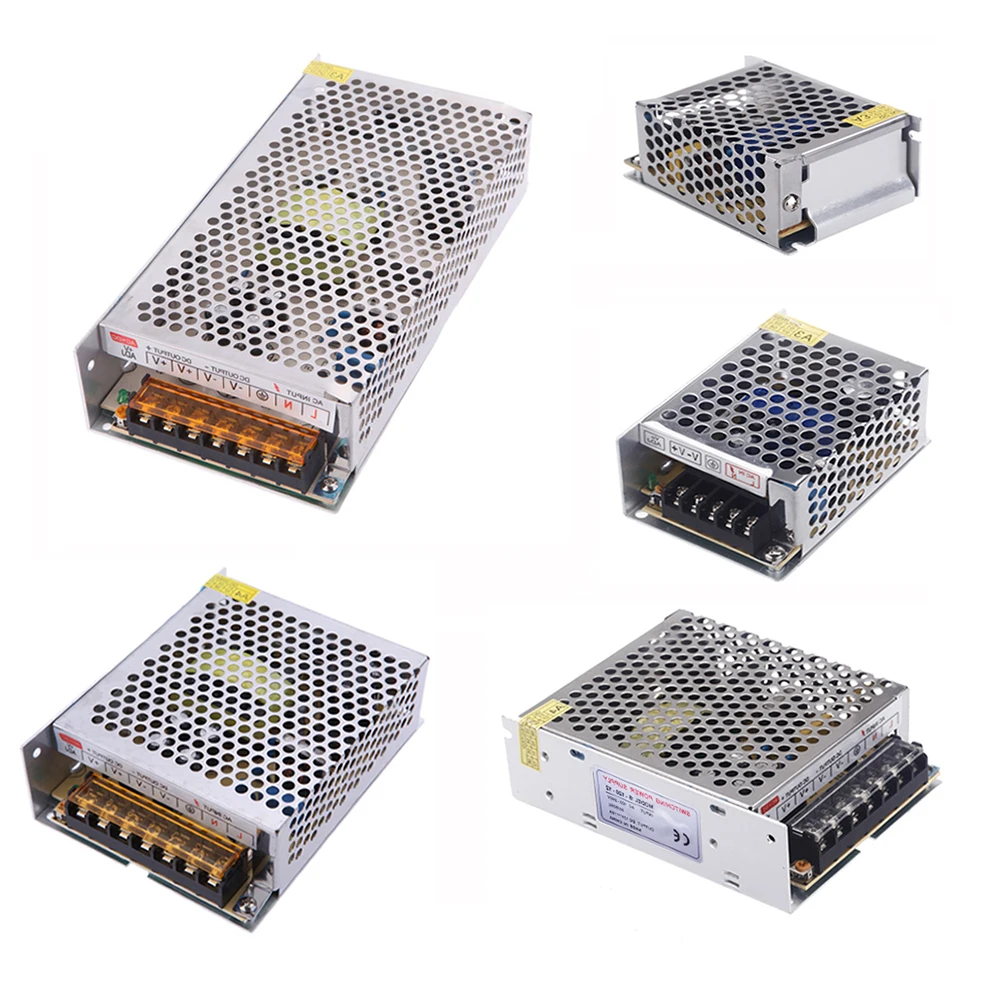 

AC 110V/220V to 12V 10A 120W Voltage Power Supply for Led Strip Power Supply