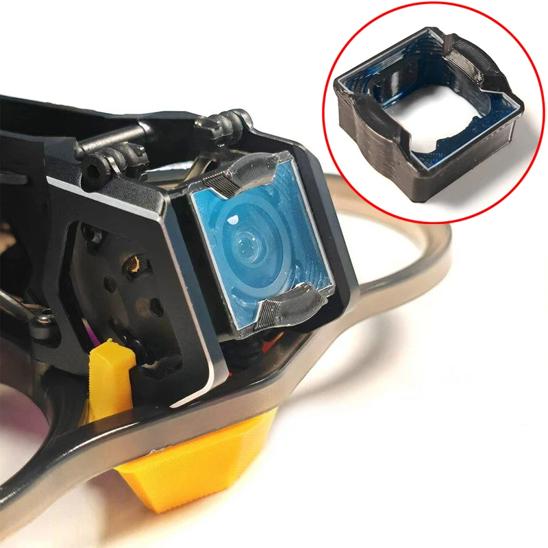 For DJI O4 Wide FPV Camera Lens Guard Protector 1mm Built-in Acrylic Lens Upgrades Parts Compatible with SpeedyBee Mario5/Bee25