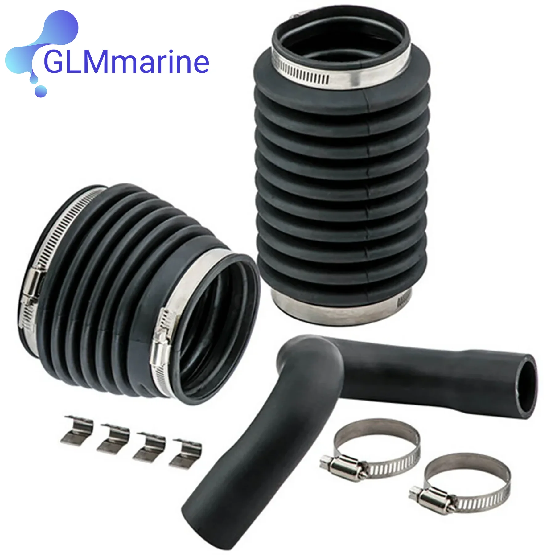 U-Joint Exhaust Hose Bellows Kit 875822 For Volvo Penta Stern Drives AQ DP PT DP DPX SP Replace 876294 876631 876632 875848