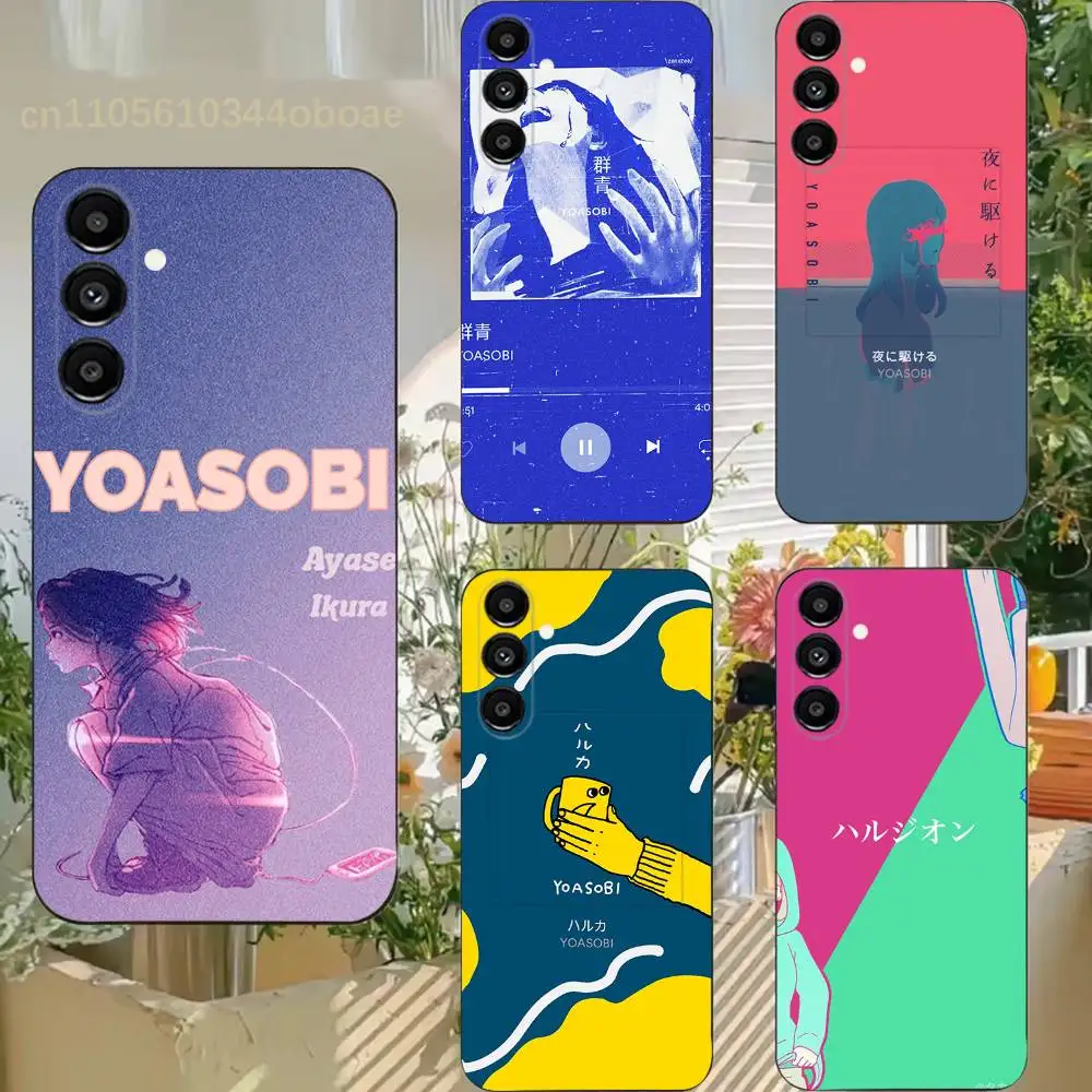 

Y-YOASOBI Phone Case For Samsung S25,24,21,22,23,20,S30,Ultra,Plus, Fe,5G Silicone Cover