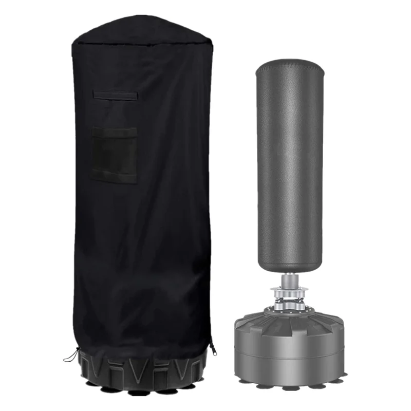 

Standing Boxing Bag Cover Waterproof,Freestanding Punching Bag Cover,Adjustable Heavy Boxing Bag Protective Cover