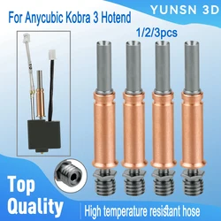 Bimetal Heatbreak Upgrade Throat for Anycubic Kobra 3 Throats for Anycubic Kobra 3 Combo Hotend 3D Printer Accessories