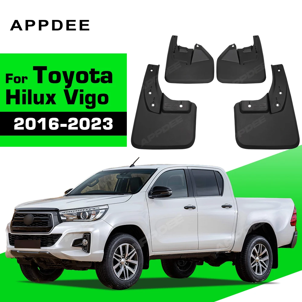 

For Toyota Hilux Vigo 2016 2017 2018 2019 2020 2021 2022 2023 Fender Mudguard Mud Flaps Guard Splash Flap Mudguards Car Accessor
