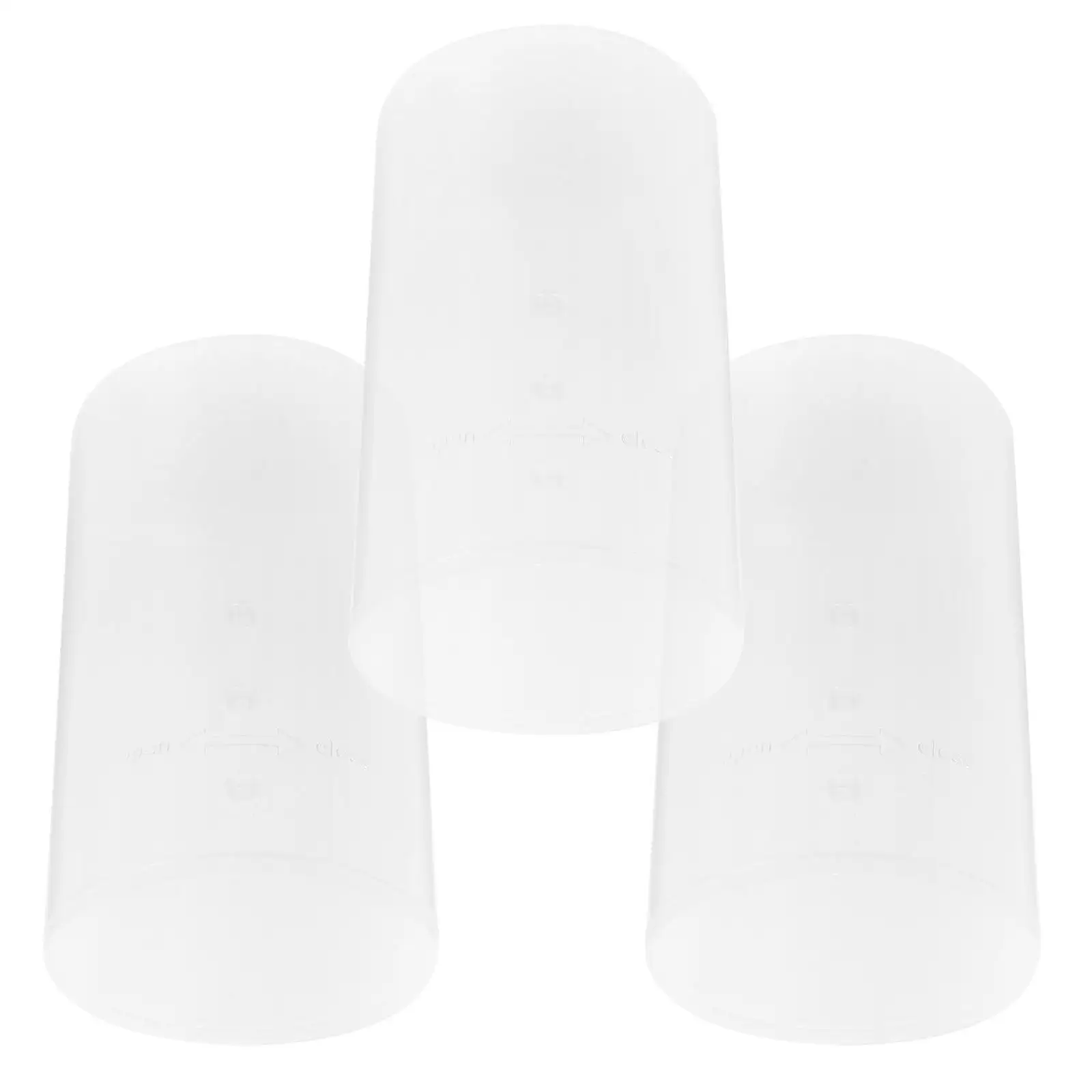 

3 Pcs Holder Clear Dust-proof Waterproof Retractable Makeup Brush Holders Travel Storage Clear Brush Case Containers