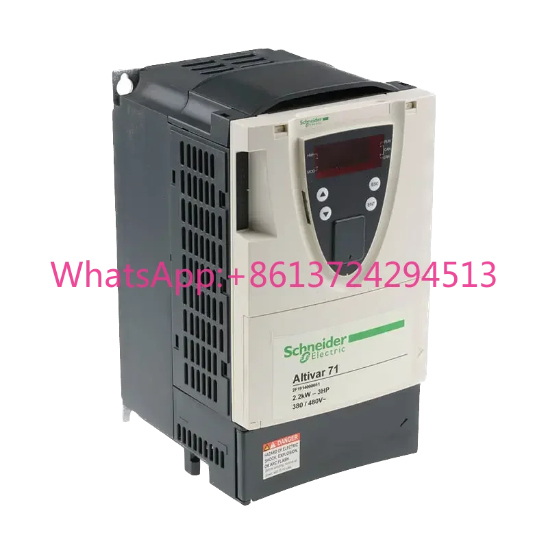 

New And Original Schneider Inverter VFD ATV71 Series 5.5KW 7.5KW 480V AC Speed Drive ATV71HU55N4Z ATV71HU75N4Z