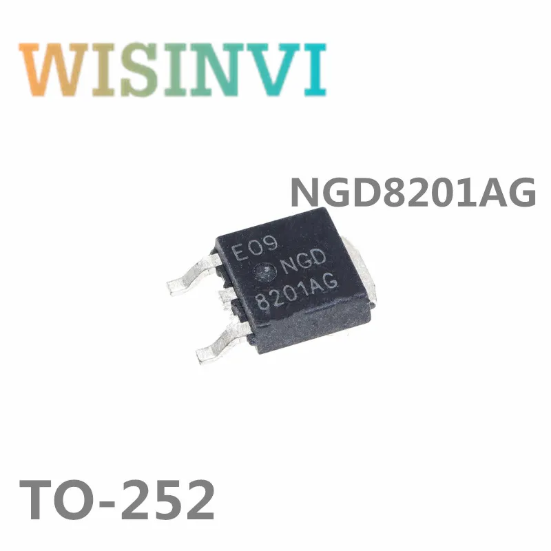 10pcs  NGD8201AG  8201AG  Dynamic ignition coil driving triode chip   encapsulation：TO-252