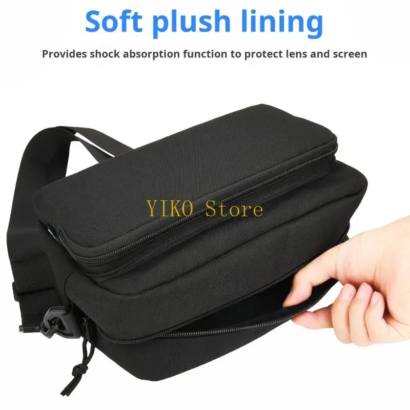 K32C Protector Case With Adjustable Shoulder Strap Zippered Pockets Multiple Compartment