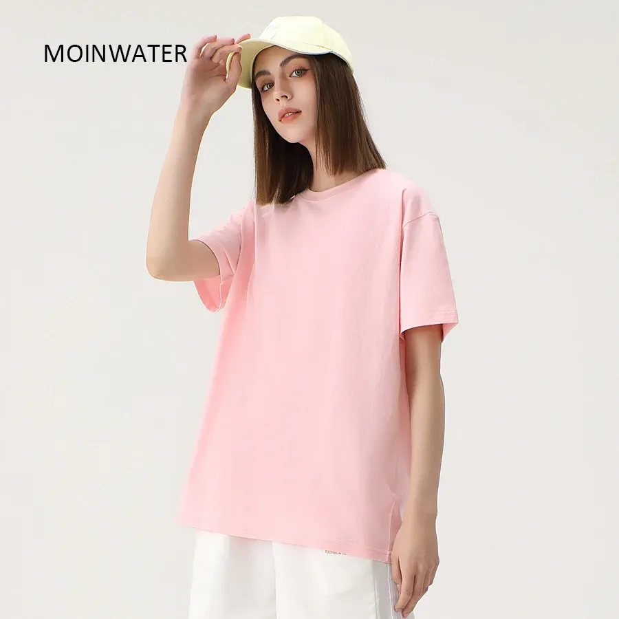WAVLATII New Women Solid T shirts Female Dark Green Casual Soft Tees Unisex Short Sleeve Summer Tops