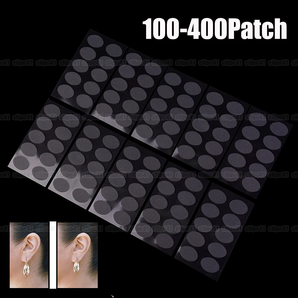 100-400 Patch Perfect For Stretched Ear Lobes & Relieve Strain From Heavy Earrings Invisible Ear Lift For Ear Lobe Support Tape