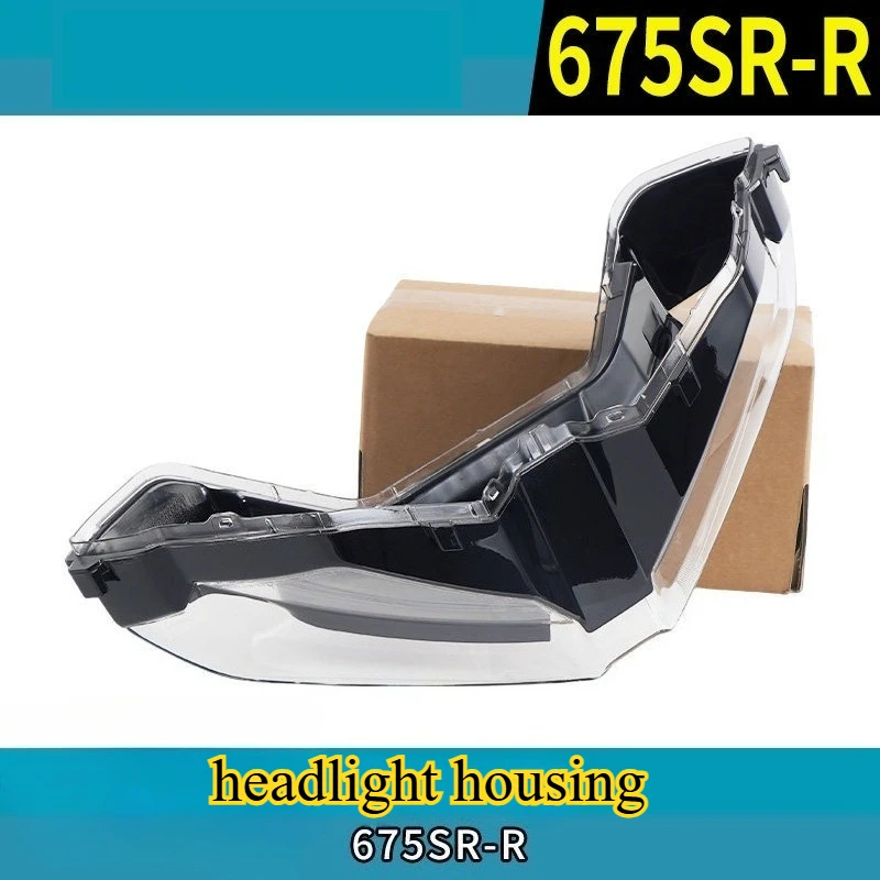 Motorcycle High-Definition Lamp Housing Glass Front Headlight Guard for CFMOTO 675SR 675SR-R CF675SR CF675SR-R CF MOTO SR675