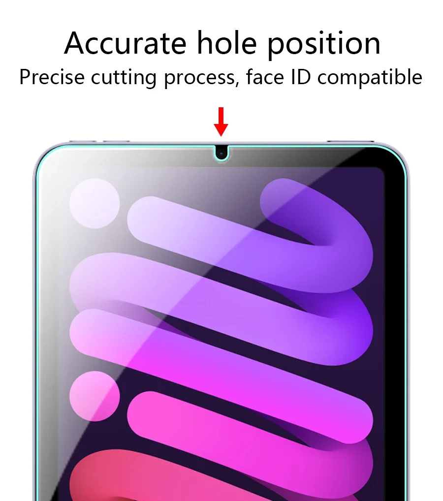 Tempered Glass For Ipad Pro 11 12.9 6th Air 3 4 5 Mini 6 Screen Protector For Ipad 9th 10th Generation 10.2 10.9 Protective Film