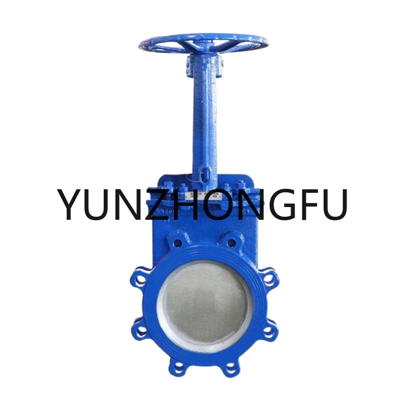 

Ductile Iron Double Flange Manual Knife gate Valve