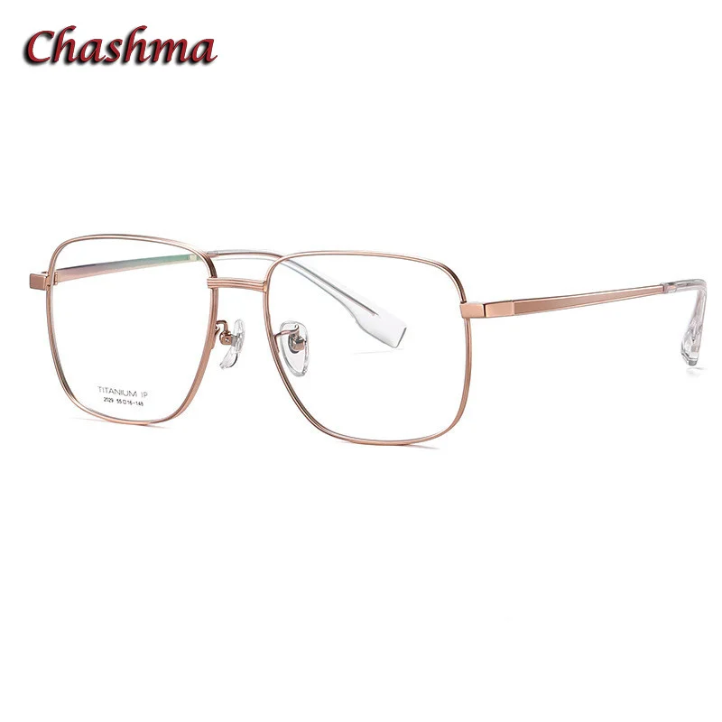 

Chashma Men Glasses Pure Titanium Prescription Lenses Fashion Women Sunglasses Frame Optical Eyewear Spectacle for Male