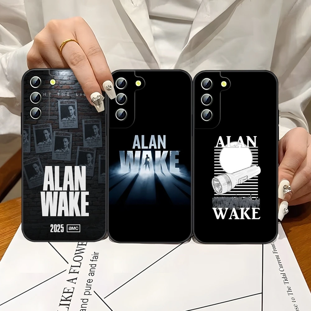 Alan Wake Game Phone Case For Samsung S24 Ultra S22 S23 S25 S20 Fe S21 Plus Galaxy A54 A34 A16 A53 A13 Cover