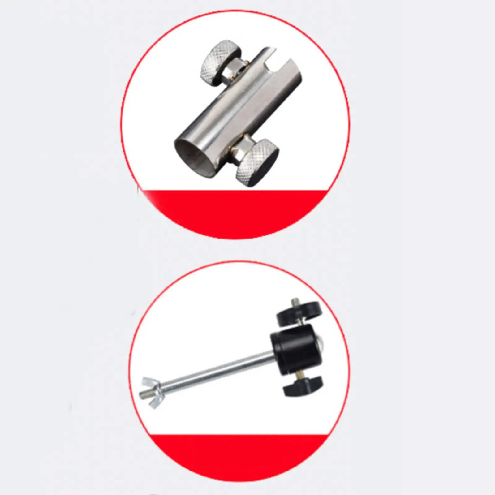 

Fishing Rod Bracket Boat Rod Rest Turret Support Lightweight Detachable