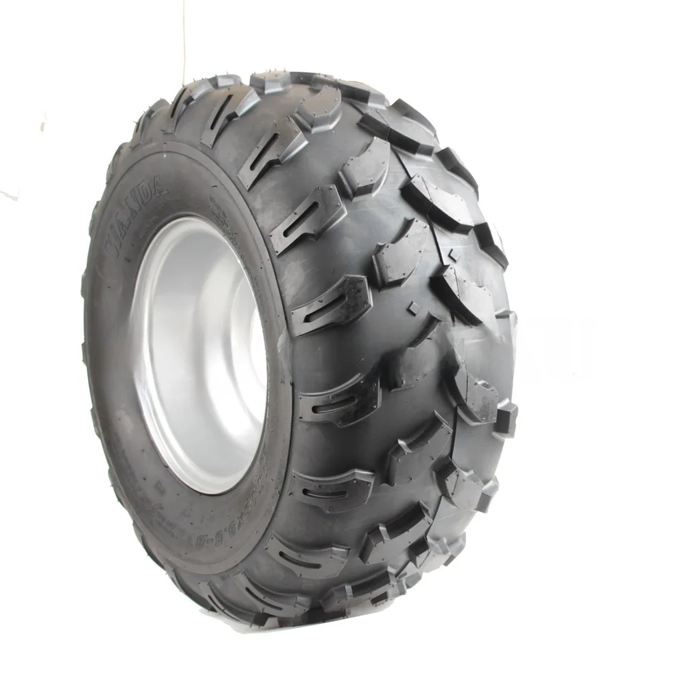 

18x9.50-8 FOR ATV Tires With 4 Lug Steel Wheel Rims For Four Wheels Drity Bike Scooter Parts & Accessories