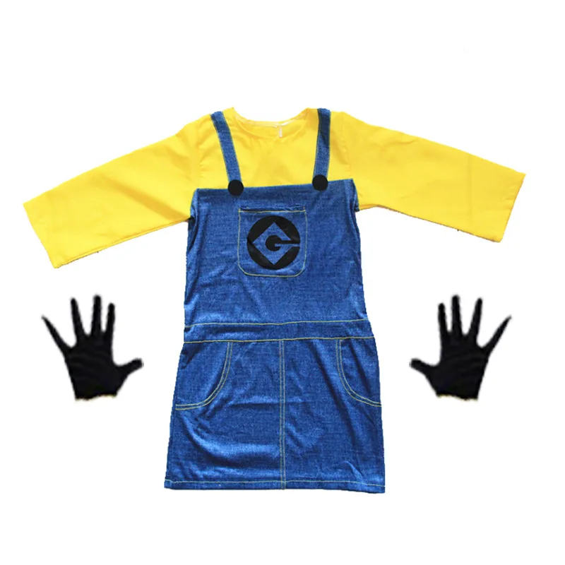 Full Family Cosplay Despicableme Dress Anime Jumpsuits Kids Adult Masquerade Party Costumes Halloween Christmas Gift Clothes