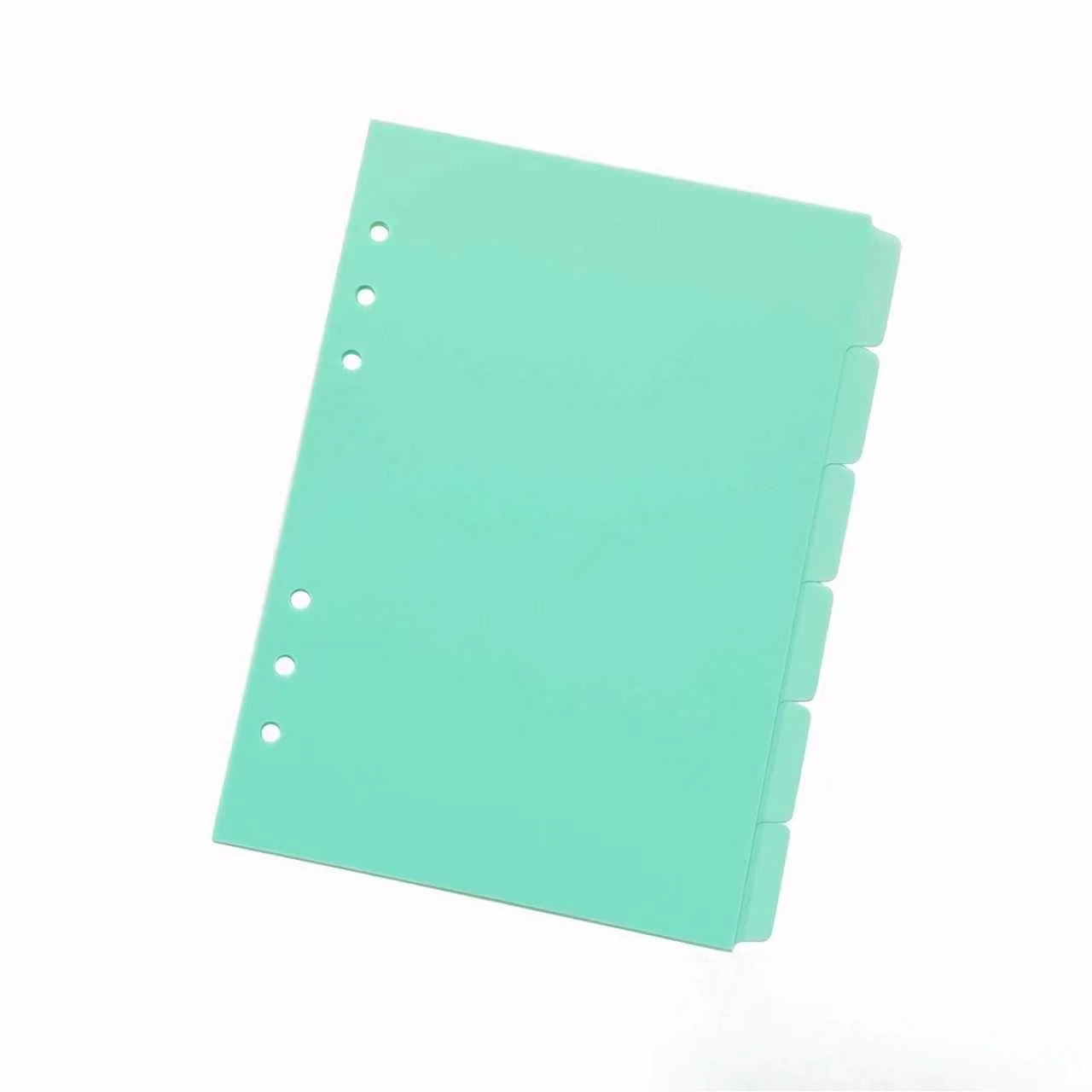 A5 PP Separator Paper Index Page Classification Separator PageNotebook Loose-leaf Book Partition Accessories