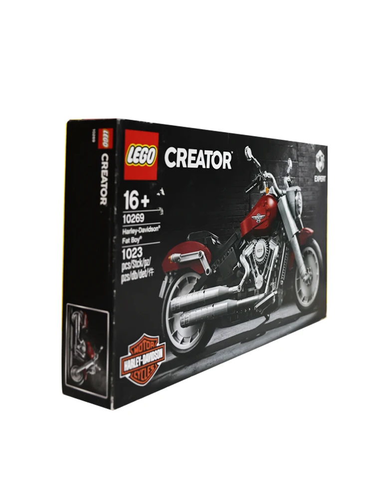 LEGO 10269 Creator Expert Harley Davidson Fat Boy Building Kit Building Blocks Toy Gift