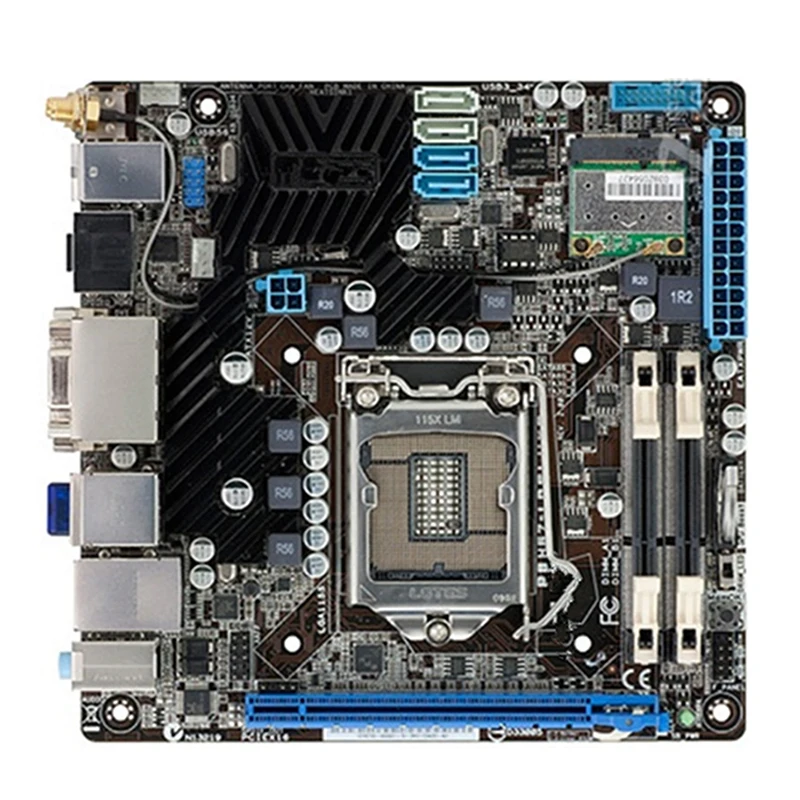 For Intel H67 P8H67-I DELUXE MINI ITX motherboard Used original LGA1155 LGA 1155 DDR3 16GB USB2.0 SATA2 Desktop Mainboard