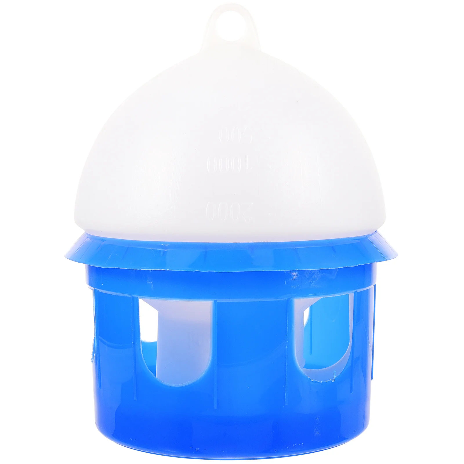 Pigeon Water Feeder Blue Automatic Drinking Bowl For Birds Detachable Pet Bird Waterer Self Cleaning Water Dispenser For Parrots