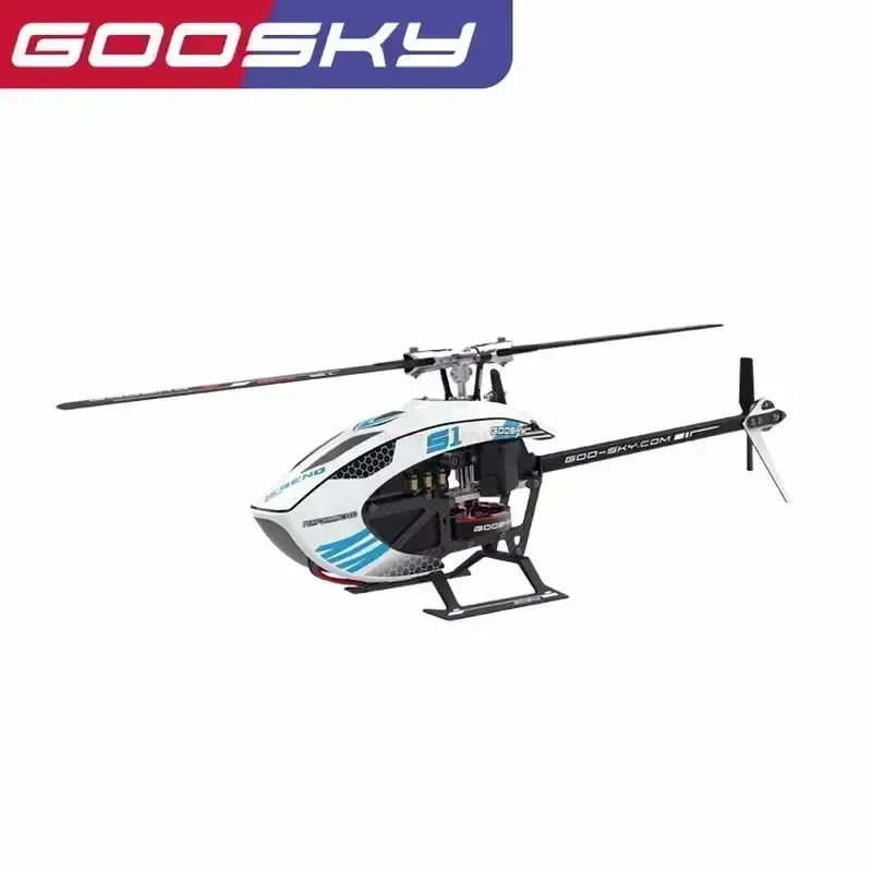 원격 제어 헬리콥터 항공기, Goosky S1 Bnf/Rtf 6ch 3D 스턴트, 더블 브러시리스 모터, 다이렉트 드라이브 모터, 플라이바리스 Rc 장난감