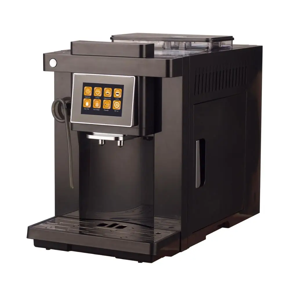 Coffeeshop Equipment Home Office Use 220V 50Hz Q007 Commercial Cappuccino Automatic Coffee Machine