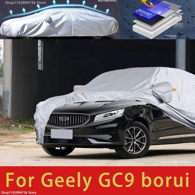 For Geely GC9 borui Car protective cover, sun protection, cooling protection, car clothing, car paint protection auto