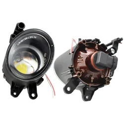 2PCS Led Fog Light with Angel Eye Daytime Running Light Fog Light Assembly For A4 B6 2001 2002 2003 2004 8E0941699B 8E0941700B