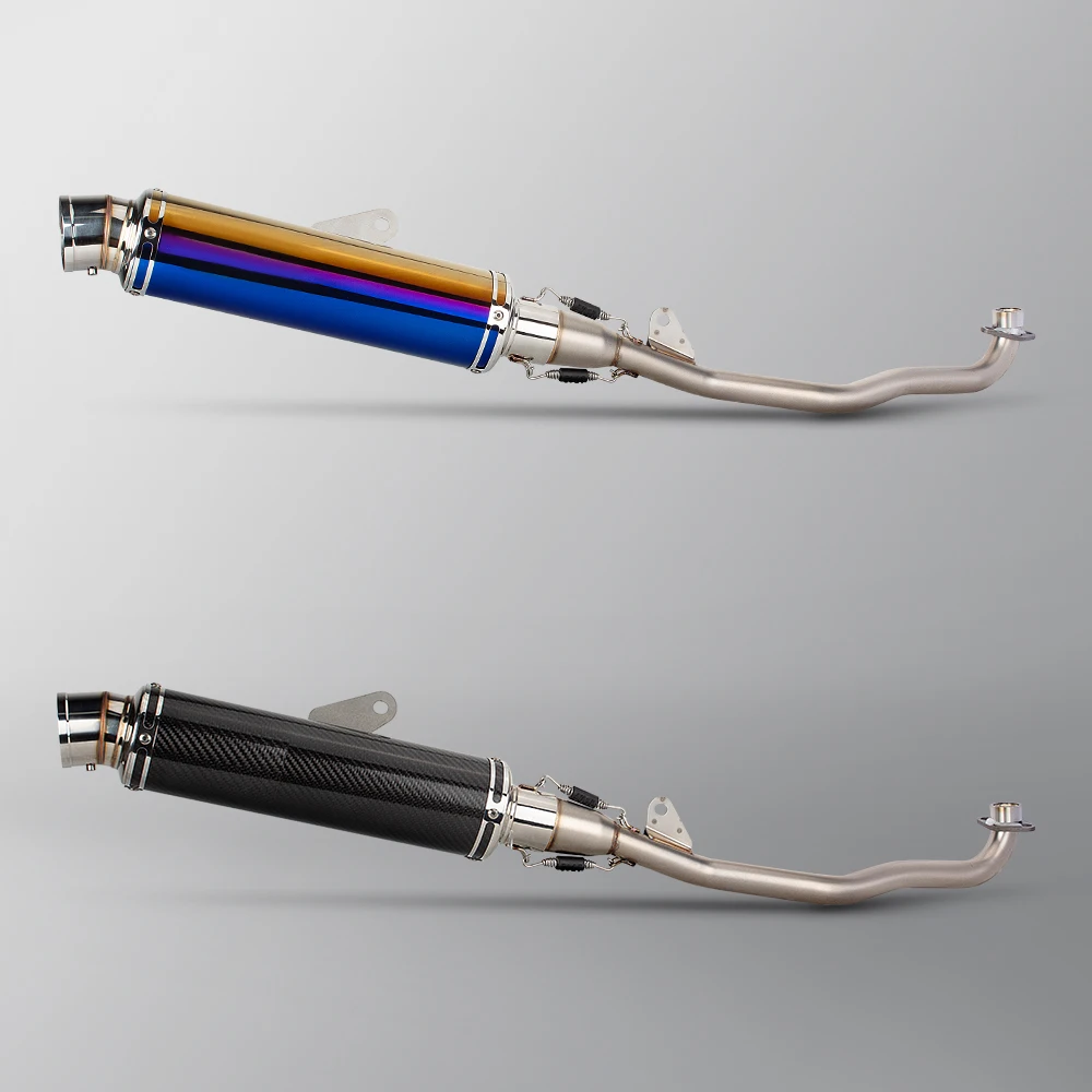 GP-89 ماغنوم إعصار الخمار لهوندا كروس superCUB110 سوبر CUB110 110CC 2021-2024 دراجة نارية نظام العادم الكامل الأنابيب الأمامية #4