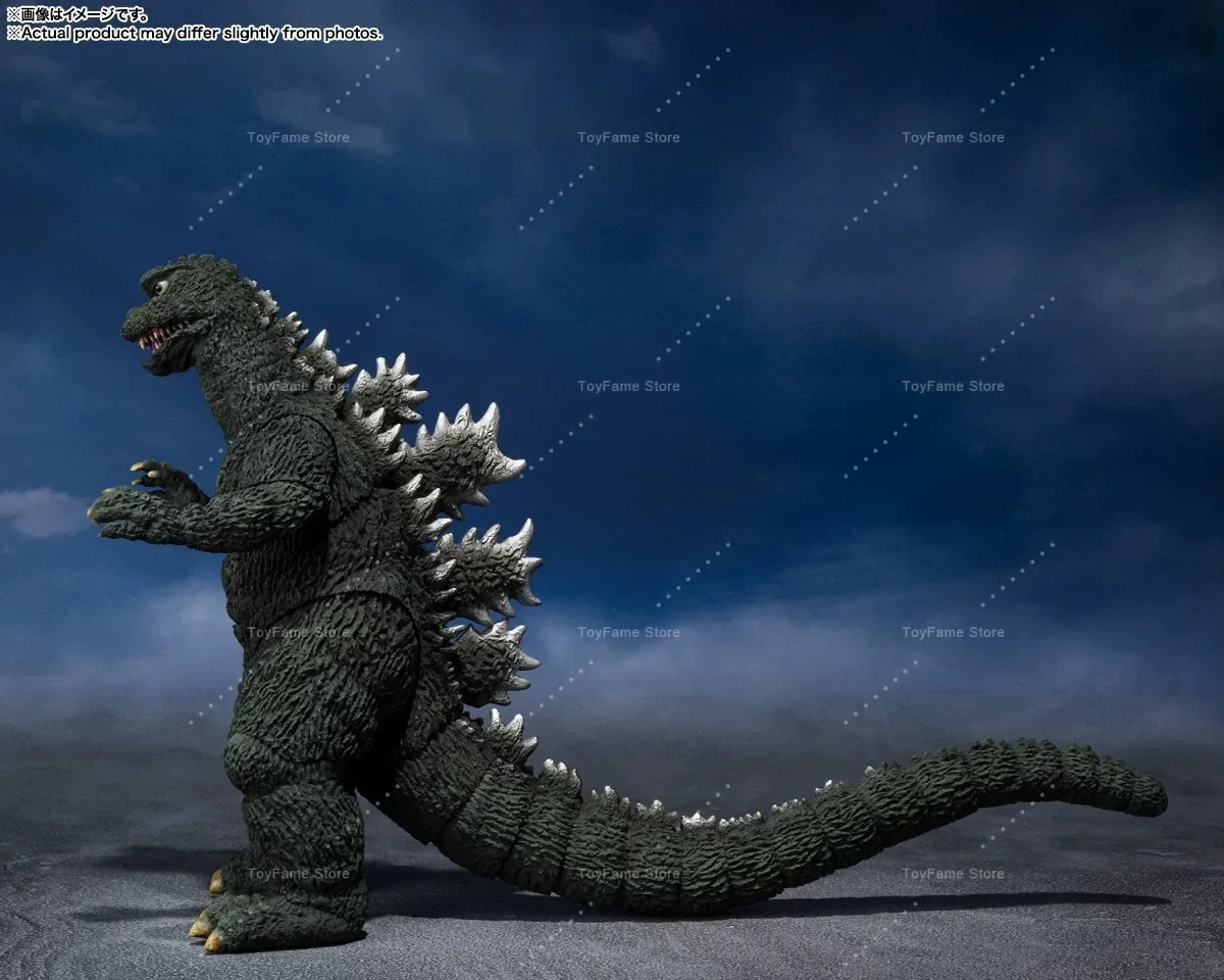 【In Stock】New Bandai Original Anime Figure S.H.MonsterArts Godzilla 1972 Action Figure Toy Kids Gift Collection Model Ornament