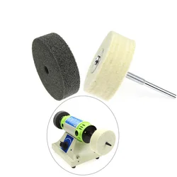 1 piece 50mm/75mm/100mm Nylon Unitized Polishing Wheels Felt Buffing Wheel Versatility Bench Grinder Drill Adapter