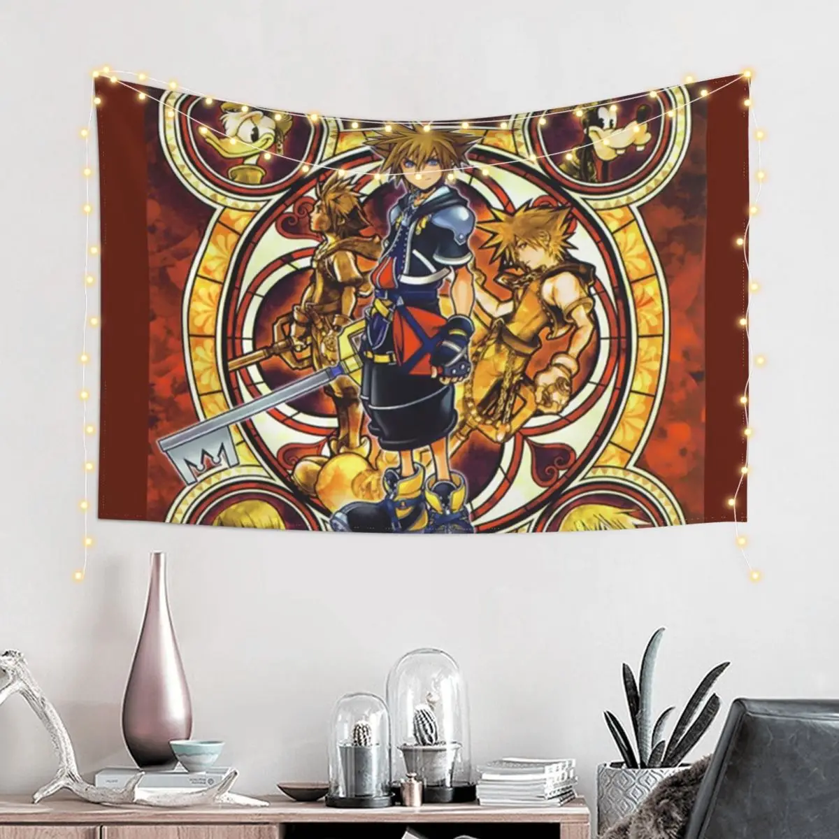 Sora Awakening Tapestry Japanese Room Decor Wallpaper Bedroom Tapestry