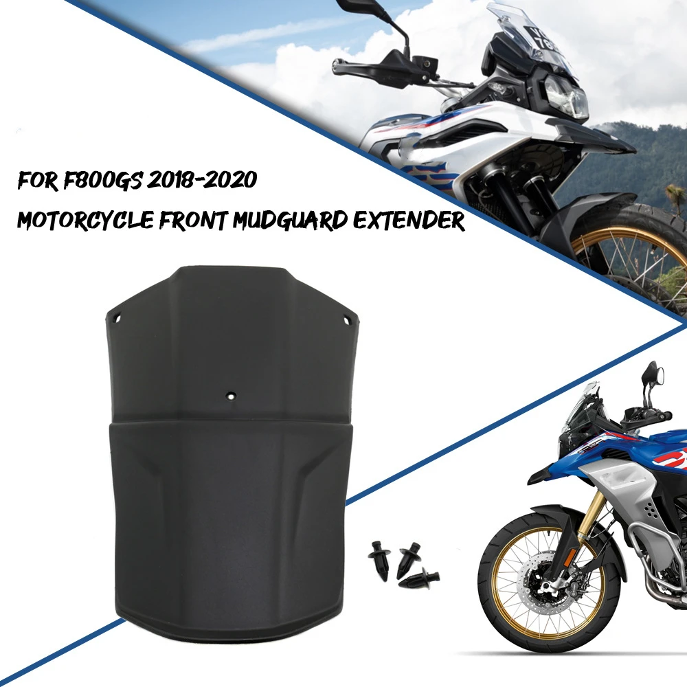 

Motrocycle Mudguards For BMW F850GS 2018-2023 Front Wheel Fender Extender Splash Protection Cover Extention Guard