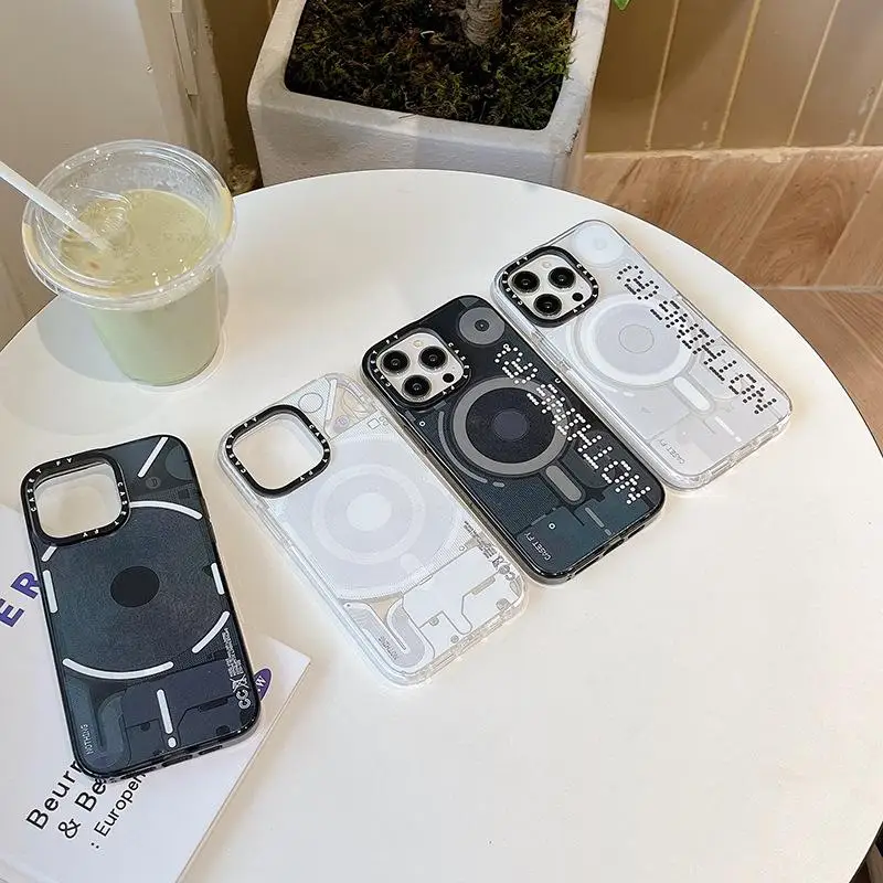 

Technology Intelligent Trends Are Suitable for Apple iPhone 15 ProMax Magnetic Phone Case 13 Trendy Brand 14 Pro Set