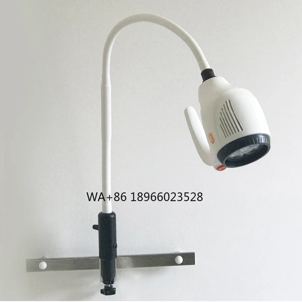 Dervice Gynecologic Pet Medical Treatment Cosmetology Surgical Light KD-2021W-1 21W LED Guide Type Gooseneck Outpatient