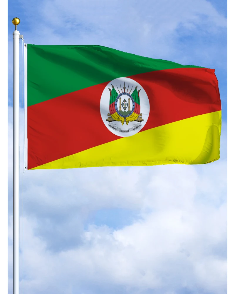 60×90 90x150 120×180CM Rio Grande do Sul Emblem Flag Polyester Printed Banner Tapestry For Decor