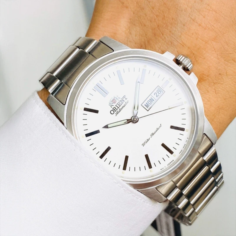 Orologio meccanico giapponese Orient Watch, orologio da lavoro luminoso originale importato dalla serie classica