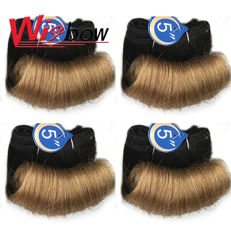 

Peruvian Human Hair Bundles Blonde Bouncy Curly Hair T1B 30 27 99J Burgundy Curly Weave Hair Extensions 4Pcs Funmi Afrob Hair