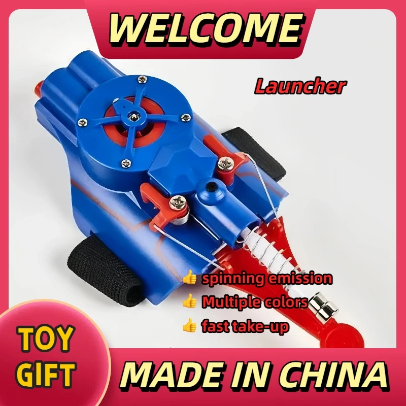 

Прямая продажа с фабрики, веб-шутеры, игрушки, пусковая установка на запястье, аксессуары для косплея Питера Паркера, реквизит, перчатки для детей, подарок