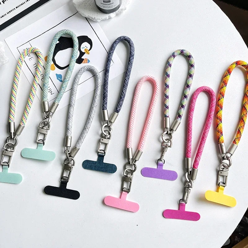 Sleek Cell Phone Lanyard with Wrist Strap, Ideal for Outdoor, Anti-Loss Strap for iPhone & Samsung