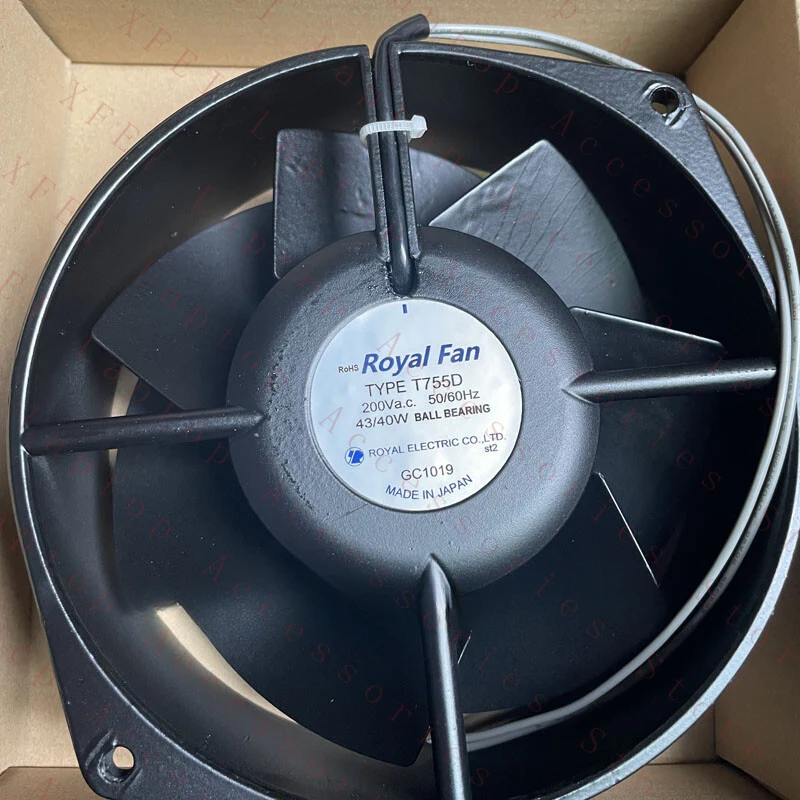 D  FOR TOYO ROYAL TYPE T755D 200VAC 150*55mm high temperature cooling fan